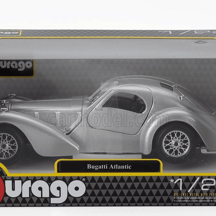 Bugatti Atlantic Burago, Escala 1-24 5