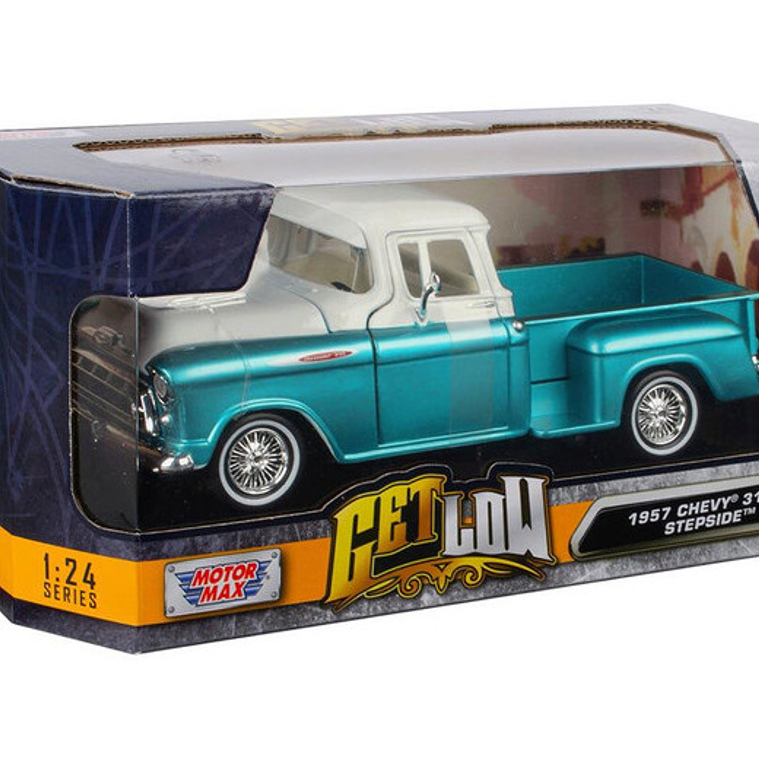 Chevrolet 3100 1957 Escala 1/24 Motor max 5