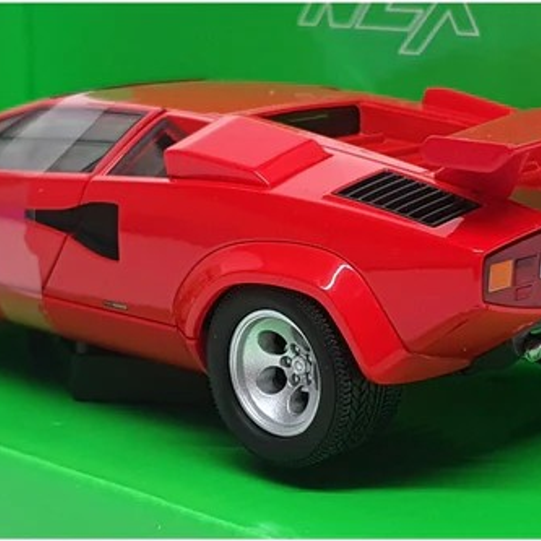 Lamborghini Countach Escala 1/24  Marca WELLY- 2