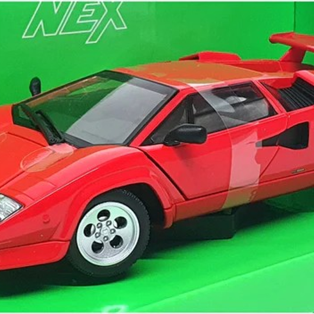 Lamborghini Countach Escala 1/24  Marca WELLY- 5