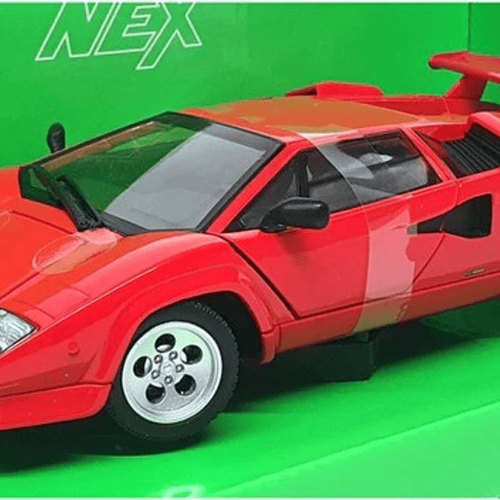 Lamborghini Countach Escala 1/24  Marca WELLY- 5