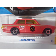Lotus cortina Hot Wheels, Escala 1-64