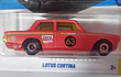 Lotus cortina Hot Wheels, Escala 1-64