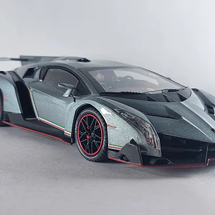 Lamborghini Veneno Escala 1/24 luces LED Marca China
