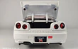 Nissan Skyline GTR  1:24 Jinlifang Blanco