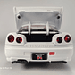 Nissan Skyline GTR  1:24 Jinlifang Blanco - Miniatura 3