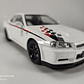 Nissan Skyline GTR  1:24 Jinlifang Blanco - Miniatura 6