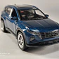 Hyundai Tucson azul escala 1/36 Luces Led - Miniatura 5