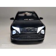 Hyundai Tucson Negro escala 1/36 Luces Led-