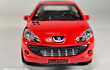 PEUGEOT 207, Escala 1:36, Marca china ROJO