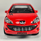 PEUGEOT 207, Escala 1:36, Marca china ROJO - Miniatura 2