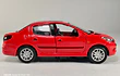 PEUGEOT 207, Escala 1:36, Marca china ROJO