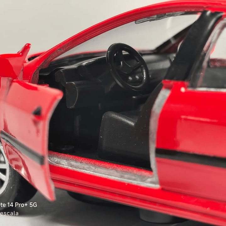 PEUGEOT 207, Escala 1:36, Marca china ROJO 6