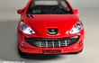 PEUGEOT 207, Escala 1:36, Marca china ROJO