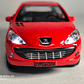 PEUGEOT 207, Escala 1:36, Marca china ROJO - Miniatura 7