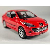 PEUGEOT 207, Escala 1:36, Marca china ROJO
