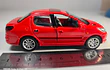 PEUGEOT 207, Escala 1:36, Marca china ROJO