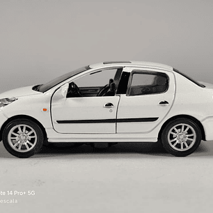 PEUGEOT 207, Escala 1:36, Marca china BLANCO