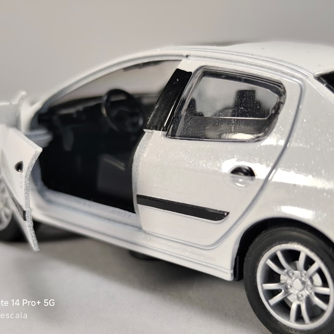 PEUGEOT 207, Escala 1:36, Marca china BLANCO 2