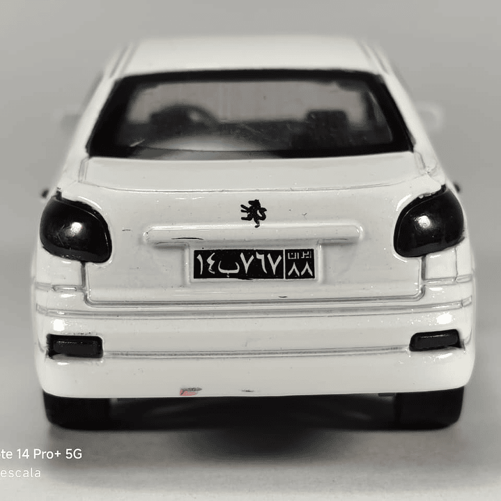 PEUGEOT 207, Escala 1:36, Marca china BLANCO 7