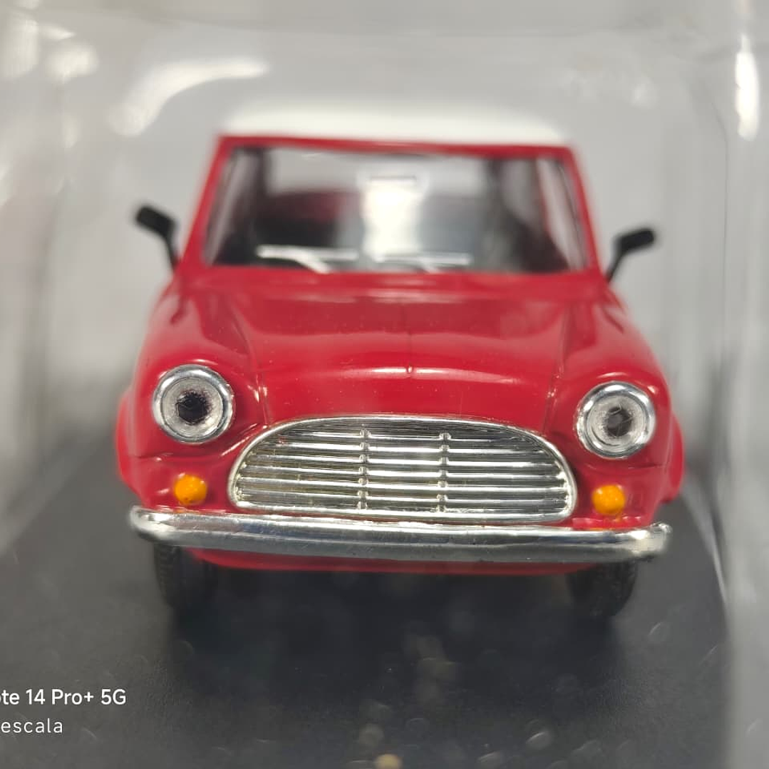 Mini Cooper Rojo Ixo, Escala 1-43 1