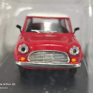 Mini Cooper Rojo Ixo, Escala 1-43