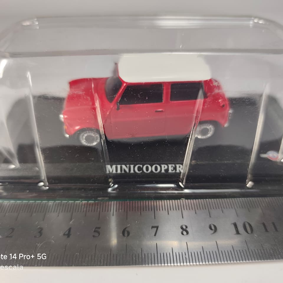 Mini Cooper Rojo Ixo, Escala 1-43 4