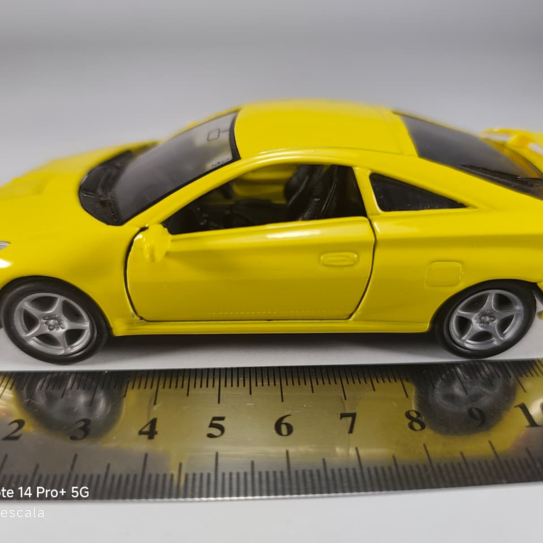TOYOTA celica , Escala 1:36, Marca welly 6