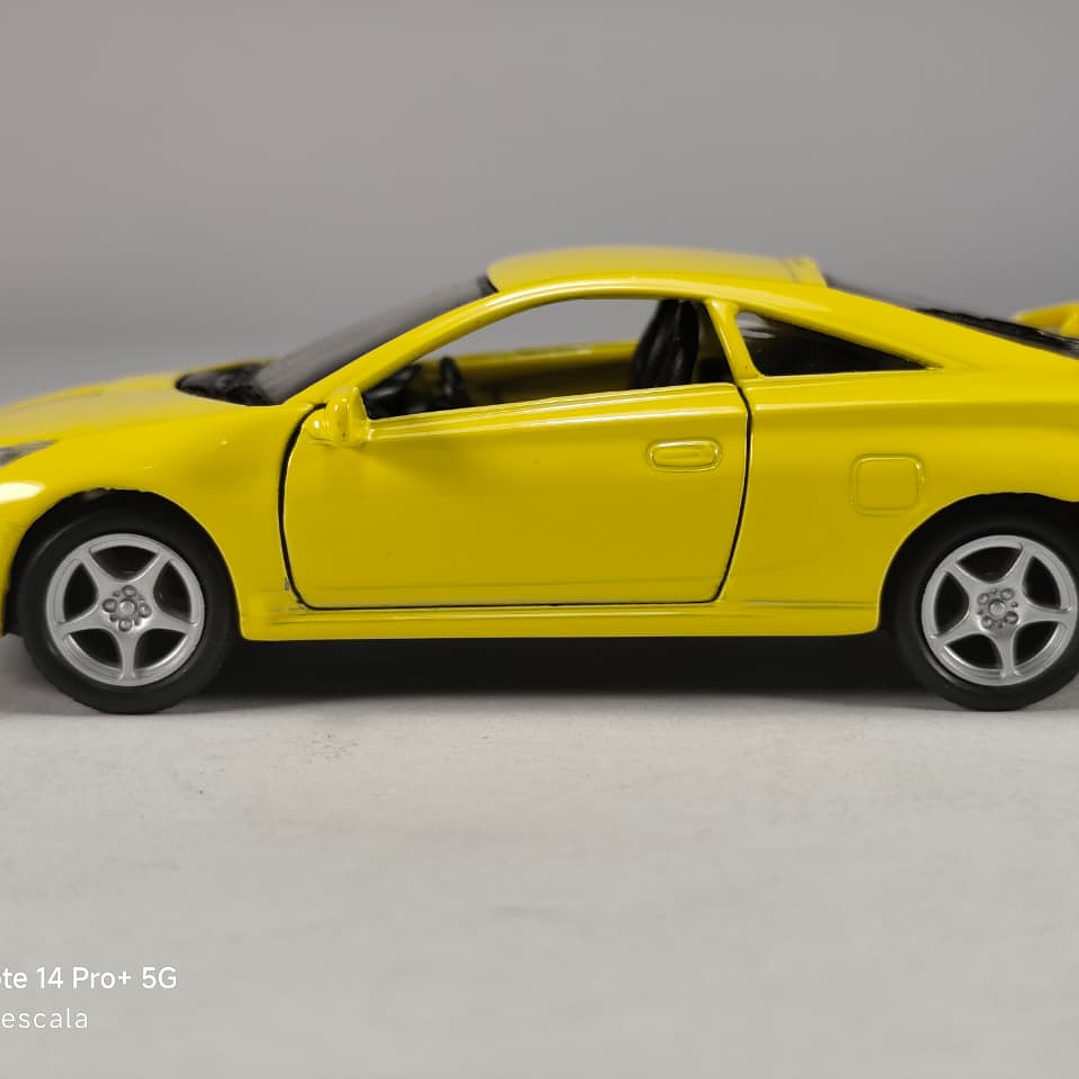TOYOTA celica , Escala 1:36, Marca welly 7