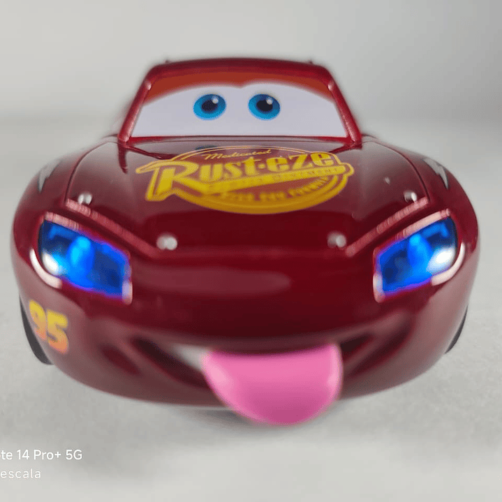 Rayo Mcqueen 1/32 Carro de juguete con luces y sonido 3