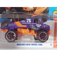 Mercedes-Benz Unimog 1300L, Hot Wheels, Escala 1-64