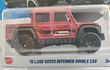 LAND ROVER DEFENDER Double Cab 1975 hot Wheels, Escala 1-64