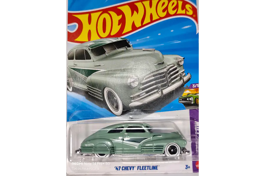 Chevrolet Fleetline '47, Hot Wheels, Escala 1-64