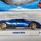 PAGANI UTOPIA Hot Wheels , escala 1/64 azul - Miniatura 2