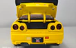Nissan Skyline Gtr  ESCALA 1:24 MARCA JINLIFANG, AMARILLO 