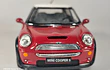 Mini Cooper S ROJO,  Escala 1/28 marca kinsmart  