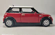 Mini Cooper S ROJO,  Escala 1/28 marca kinsmart  