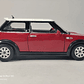 Mini Cooper S ROJO,  Escala 1/28 marca kinsmart   - Miniatura 3