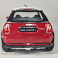 Mini Cooper S ROJO,  Escala 1/28 marca kinsmart   - Miniatura 5