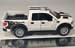 Ford F-150 Raptor 2013 blanca, Kinsmart, Escala 1-36