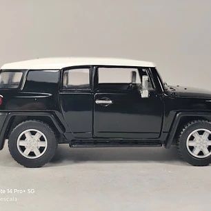Toyota Fj Cruiser Escala 1/36 negro MARCA KINSMART 