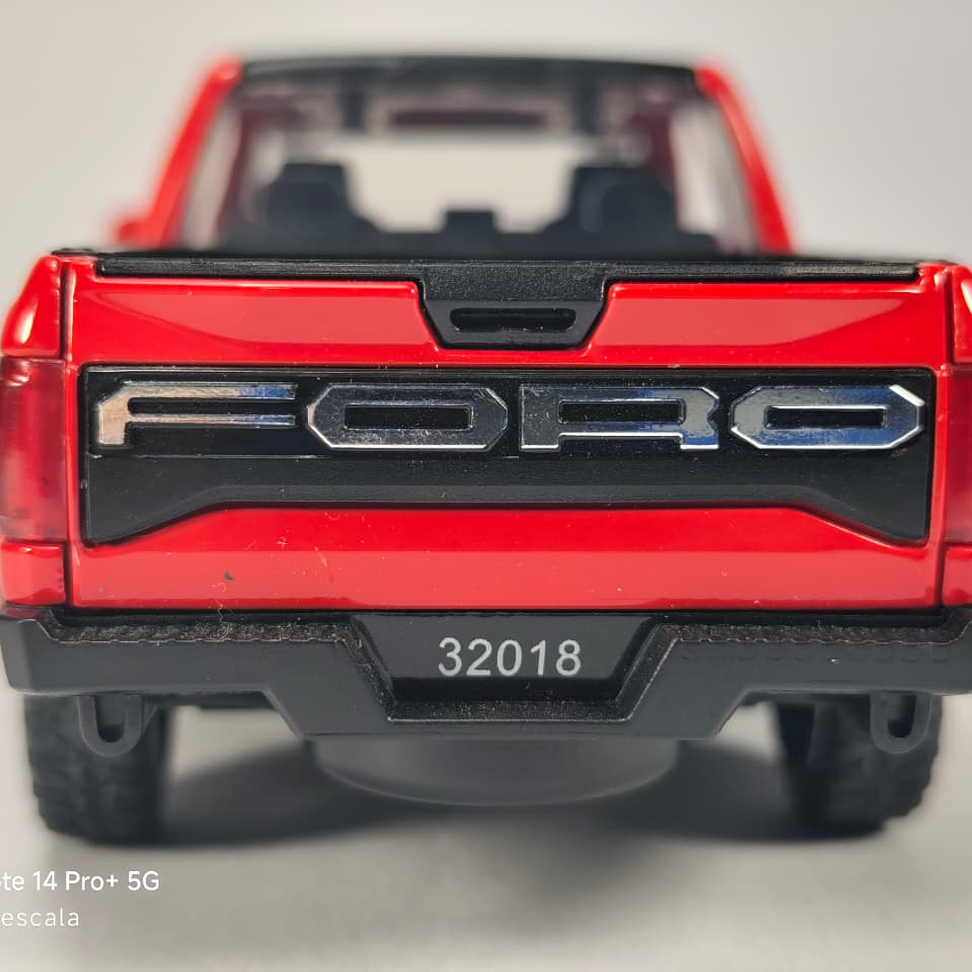 Ford f 150 Raptor roja, Escala 1/32 miniauto-leds 3