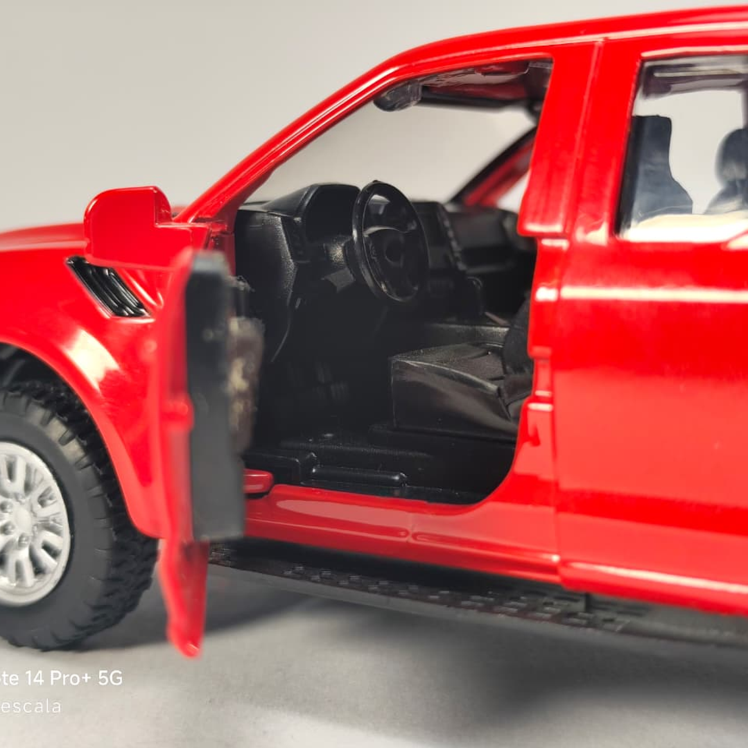 Ford f 150 Raptor roja, Escala 1/32 miniauto-leds 6