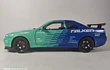 Nissan Skyline Gtr Falken ESCALA 1:24 MARCA JINLIFANG, 