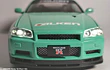 Nissan Skyline Gtr Falken ESCALA 1:24 MARCA JINLIFANG, 