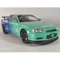 Nissan Skyline Gtr Falken ESCALA 1:24 MARCA JINLIFANG, 