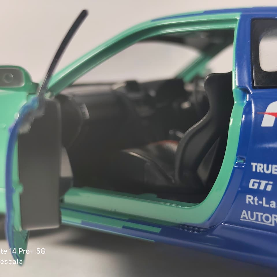 Nissan Skyline Gtr Falken ESCALA 1:24 MARCA JINLIFANG,  8