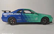 Nissan Skyline Gtr Falken ESCALA 1:24 MARCA JINLIFANG, 