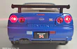 Nissan Skyline Gtr Falken ESCALA 1:24 MARCA JINLIFANG, 