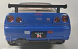 Nissan Skyline Gtr Falken ESCALA 1:24 MARCA JINLIFANG, 